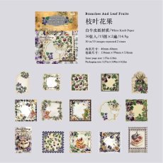画像1: （雑貨）【シール】果園物語系列-6.枝葉花果【入金期限6/22反映・7月到着】 (1)