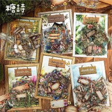 画像2: （雑貨）【シール】旧途漫記系列-3.花園路標【入金期限6/23反映・7月到着】 (2)