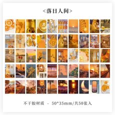 画像1: （雑貨）【シール】甜蜜悸動系列-6.落日人間【入金期限6/26反映・7月到着】 (1)