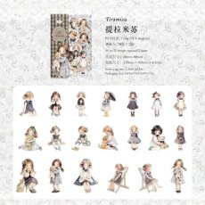 画像1: （雑貨）【シール】娃娃部屋系列-6.提拉米蘇【入金期限6/26反映・7月到着】 (1)
