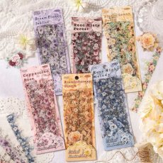 画像2: （雑貨）【シール】遠山花黛系列-4.玫香夜韻【入金期限7/8反映・7月到着】 (2)