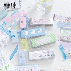 画像2: （雑貨）【シール】銀色告白系列-4.銀色詩篇【入金期限7/11反映・7-8月到着】 (2)