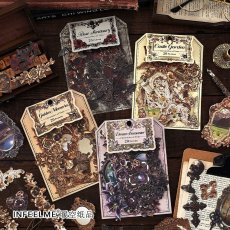 画像2: （雑貨）【シール】時間画廊系列-4.城堡花園【入金期限8/2反映・8月到着】 (2)