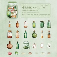 画像1: （雑貨）【シール】瓶中故事系列-5.中古旧瓶【入金期限8/2反映・8月到着】 (1)